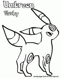 The line is only available on the amazon kindle store and barnes noble nook for now. Umbreon Coloring Page Coloring Home