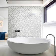 Shop bathroom backsplashes and a variety of bathroom products online at lowes.com. Specialty Crystal Carrara White Marble Stone Bath Wall And Floor Mosaic Tile Kitchen Backsplash
