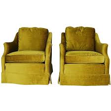 Pre Owned Henredon Velvet Chairs Pair 1 699 Liked On Polyvore Featuring Home Furniture Chairs Accent Chairs Velvet Chair Vintage Velvet Chairs Henredon