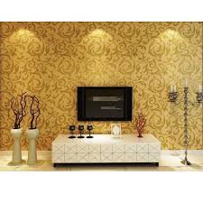 A revival of emilio pucci's 1967 'foglie' collection, the 'palm leaves' series from rosenthal applies a print created by the florentine designer following his travels through africa, indonesia and south america. Pvc Royal Pattern Decorative Wallpapers Rs 750 Piece J K Fab Id 13278322191