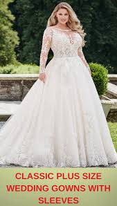 Plus Size Wedding Dresses In 2020 Plus Size Wedding Gowns Wedding Dress Long Sleeve Long Sleeve Wedding Dress Lace