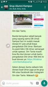 Maybe you would like to learn more about one of these? Tips Menyebarkan Campaign Melalui Aplikasi Pengirim Pesan Kitabisa Help Center
