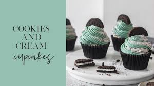 Add vanilla extract and slowly add powdered sugar until you reach your desired consistency. Eggless Cookies And Cream Cupcakes Eggless Oreo Cupcakes Youtube