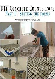 Check spelling or type a new query. Diy Concrete Countertops Part I Setting The Forms Domestic Imperfection