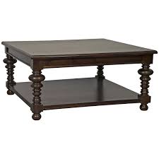 Noir Ferret Square Coffee Table Hand Rubbed Brown Gtab116ahbr Large Square Coffee Table Coffee Table Images Table