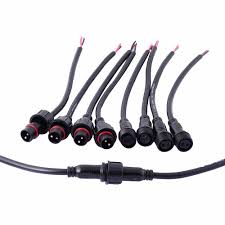 5pairs 2 Core 2pin Black Pigtail Plastics Waterproof Ip65 Led Connctor For Btflighting Strip Lighting Waterproof Things To Sell