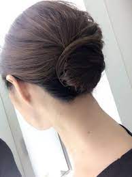 近藤英恵 夜会巻きのこだわりあれこれ アップヘアの髪型 髪 アップ ヘアスタイリング