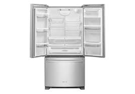 Check to make sure the glass is engaging the paddle or switch by firmly press the pad or paddle. Kitchenaid Bottom Freezer And French Doors Refrigerator Krff302ess Brault Martineau