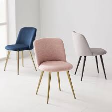 lila upholstered dining chair