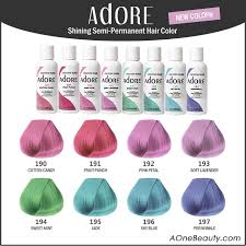 New Adore Shining Semi Permanent Hair Color Arrived Http Www Aonebeauty Com Brands Adore H Hair Color Reviews Semi Permanent Hair Color Permanent Hair Color