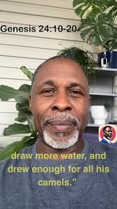 Isaac and Rebekah, part 2: the Servant Prays for God’s Help for Finding  Isaac’s Wife, “Then the servant left, taking with him ten of his master’s  camels loaded with all kinds of good things from his ...