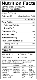Oz) of half & half cream. Half And Half Nutrition Label Labels Ideas 2019