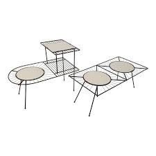 Design Geometric Minimal Table Coffee Table Wire Table