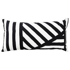 Skarvfro Cushion Black White 30x60 Cm In 2020 Cushions Ikea Cushions Sofa Pillow Covers