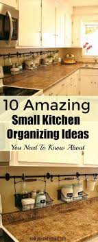 10 Ideas For Organizing A Small Kitchen A Cultivated Nest Small Apartment Kitchen Small Kitchen Decor Small Space Kitchen