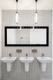 The trend of contemporary bathroom designs is scaled down, minimalist, highlighting warm, earthy tones. Places To Eat Drink No 1 The Proud Archivist Interior Design Blog Design Studio 210 Restroom Design Commercial Bathroom Ideas Commercial Bathroom Designs