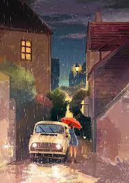 Awesome Robo The Serene Art Of Gemi Animation Art Anime Scenery Aesthetic Art