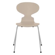 Antique vintage halabala 1920s 1930s. Fritz Hansen Ant Chair 3101 New Colours Lacquer Light Beige Nine Grey By Arne Jacobsen 1952 Designer Furniture By Smow Com