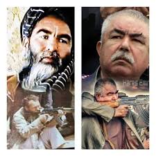 دیده شود مزاری زیاد طرف دار-" دارد- یا دوستم.. بابه مزاری ( ۱ ) جنرال دوستم  ( ۲ )