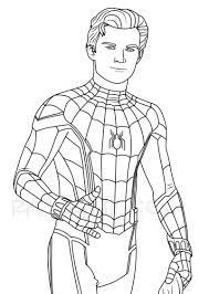 Spiderman coloring pages - ColoringLib