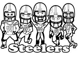 Pittsburgh steelers logo coloring page from nfl category for steeler logo coloring page frame colors and textures. Printable Nfl Football Steelers Coloring For Kids Football Coloring Pages Super Coloring Pages Coloring Pages For Kids