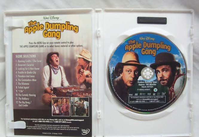 Vintage Walt Disney the APPLE DUMPLING GANG Special Edition Dvd Don Knotts  Near Mint - Etsy