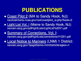 session i nautical publications ppt download