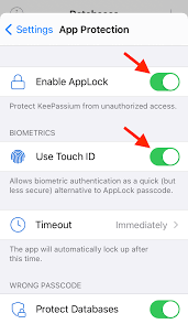 To disable the app lock feature, open the . How To Unlock Your Database Using Face Id Touch Id Keepassium