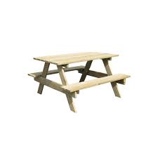Table Picnic Enfant Avec Bancs Integres 91x90x57 Cm Table Picnic Enfant Table Picnic Table De Pique Nique