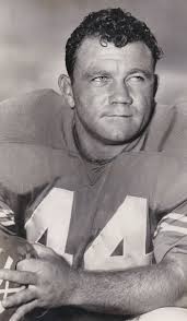 1965 Press Photo Team Issue of Houston Oilers Football Player Charlie Tolar