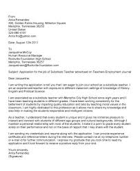 Application letter for teaching without experience. Job Application Letter Teacher Position Teacher Cover Letter Example