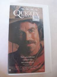 QUIGLEY DOWN UNDER TOM SELLECK ORIGINAL RELEASE 1990 VHS HARDCASE