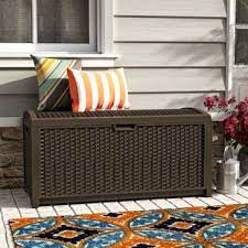 Texture, tone and playful details. Outdoor Pool Storage Wayfair