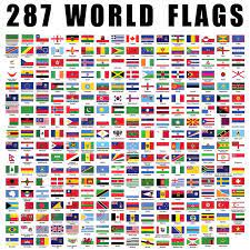 World Flag Flat Icon Collection With 287 All Nations Country Flags Stock Vector Illustration Of Australia Korea 146391016 Every flag is available in the following formats: 287 all nations country flags stock