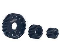 Powerhobby LW Steel Transmission Gear Set (3) Axial SCX10 AX10 Wraith SMT10