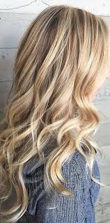 A Lovely Blend Of Blonde Highlights Mixed In With A Naturally Ashy Base Mix Women Curls Hair Styles Hair Hair Color Highlights