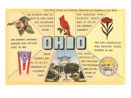 Ohio S Flag Bird Capitol Etc Art Print Art Com In 2021 Ohio State Ohio State Flag Ohio
