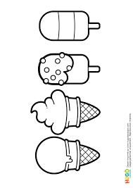 Dessin facile dune glace kawaii pour début. Coloriage Nourriture Kawaii Des Glaces En Ligne Gratuit A Imprimer