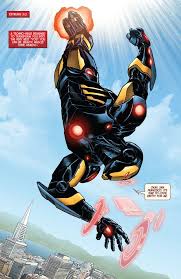 Black And Gold Iron Man Armor Here S What The New Extremis Armor Will Look Like In Superior Iron Man Iron Man Comic Books Iron Man Art Superior Iron Man