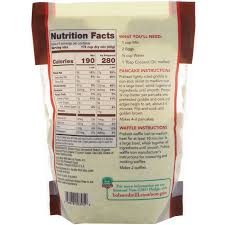 Bob red mills pancake mix makes light and fluffy flapjacks that raise the standard of how good gluten free foods can be. Bob S Red Mill Paleo Pancake Waffle Mix Grain Free Gluten Free 13 Oz 368 G Iherb