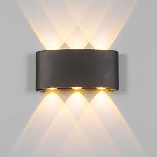 Outdoor Lighting Lamp Modern Led Outdoor Wall Lamps Waterproof Ip65 Porch Light Up Down Led Sconce Exterior Lighting Garden Outdoor Wall Lamps Aliexpress