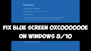And if you facing any minor issues plz share that issue with error codes or somwe screen shots.it will help us to answer. Fix Blue Screen 0xc000000e On Windows 8 10 Youtube