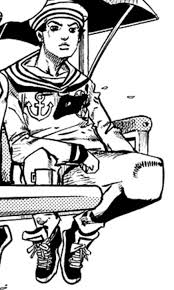 (オレは一体何者なのか？ore wa ittai nanimono na no ka?) . Gappy S Giant Knee Jojo S Bizarre Adventure Know Your Meme