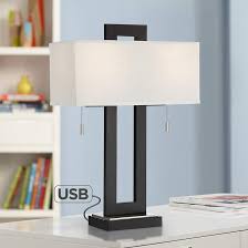 2020 popular 1 trends in lights & lighting, home & garden, cellphones & telecommunications, consumer electronics with night lamp touch usb port and 1. Neil Modern Metal Usb Table Lamp 66d42 Lamps Plus In 2021 Modern Table Lamp Metal Table Lamps Modern Lamp Design