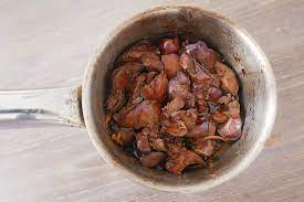 Japanese Simmer Amakara Chicken Liver Sweet And Spicy Dans La Lune Recipe Sweet And Spicy Chicken Livers Recipes