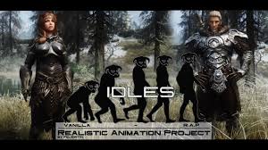 Check spelling or type a new query. Skyrim Se Realistic Animation Project Idle