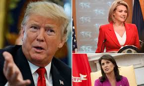 Trump taps State Dept. spokeswoman and former Fox News anchor Heather Nauert  as next UN ambassador