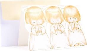 Hallmark Religious Christmas Boxed Cards, Three Angels (16 Cards and 17  Envelopes) : Office Products