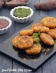 Sweet Potato Tikki Recipe Shakarkand Tikki How To Make Shakarkand Ki Tikki Recipe Sweet Potato Recipe Indian Sweet Potato Recipes Healthy Sweet Potato Recipes