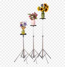 1,000 free flower bouquet clipart in ai, svg, eps or psd. Trio Of Tall Deluxe Stands Featuring Flower Arrangements Bouquet Clipart 829017 Pikpng